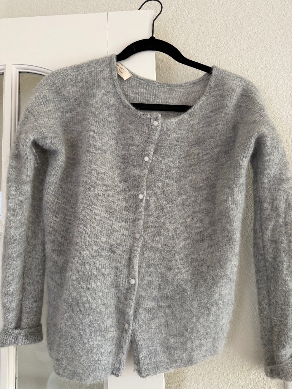 Sezane Gaspard Cardigan- Grey